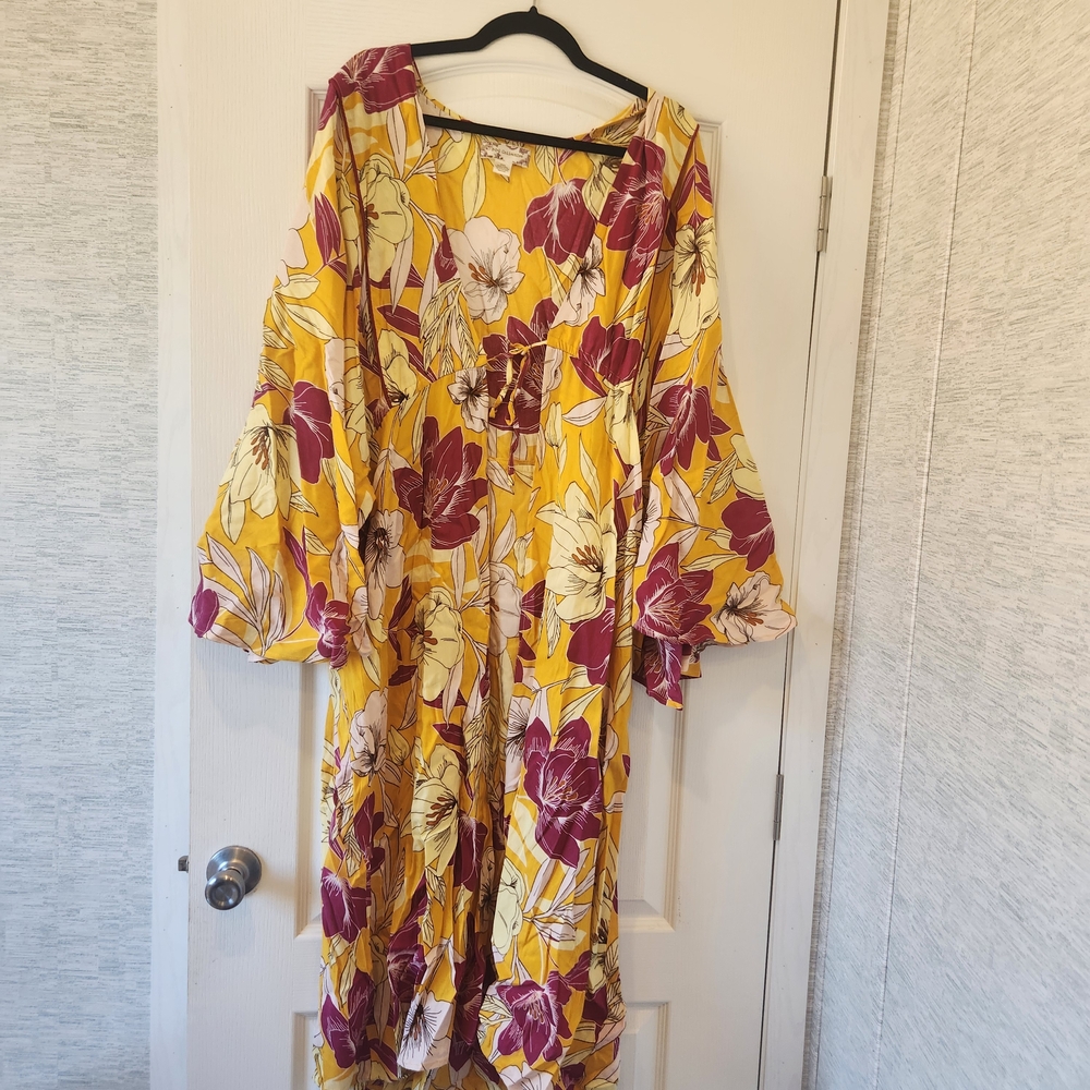 BOG Collective Elegant Floral Women's Cardigan Size XS/S EUC